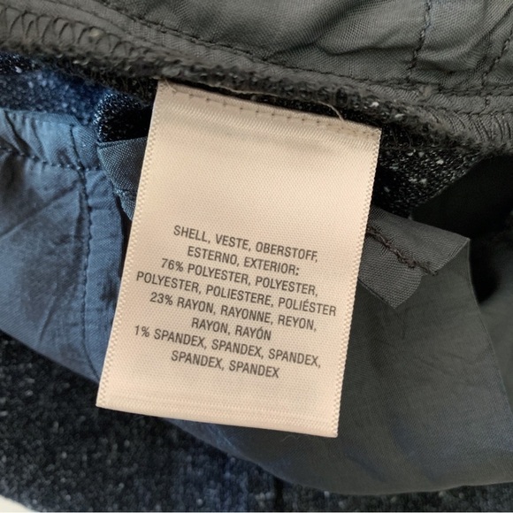 Elevenses Pembroke Tweed Joggers 4 Grey Anthropologie - Picture 10 of 11